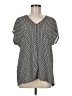 Ann Taylor Black Short Sleeve Blouse Size M - photo 1