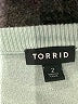 Torrid Teal Cardigan Size 2X Plus (2) - photo 7