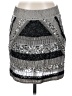 Piperlime 100% Polyester Silver Casual Skirt Size S - photo 1