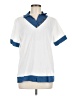 Unbranded White Short Sleeve Top Size M - photo 1