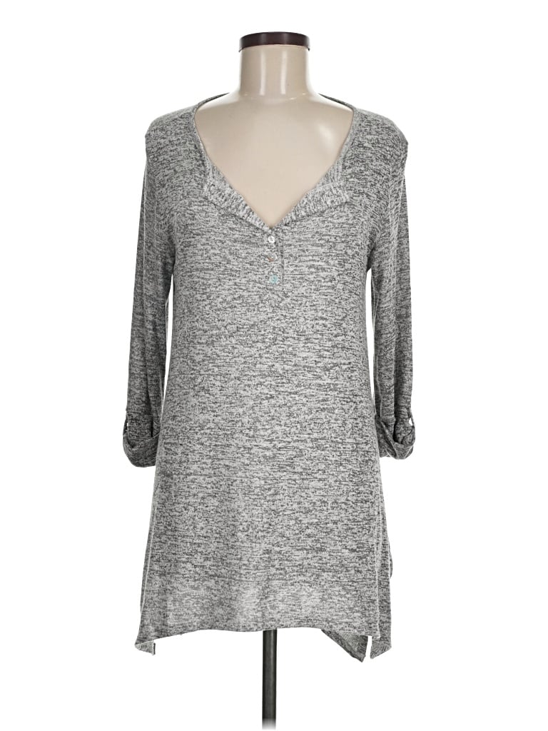 Pre-owned Assorted Brands Cardigan Sweater In Gray