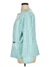 Belle By Kim Gravel 100% Polyurethane Teal Jacket Size XL - photo 5