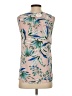 C&E Lifestyle Tan Sleeveless Blouse Size XS - photo 2