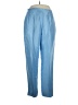 Unbranded 100% Silk Blue Silk Pants Size 16 - photo 1