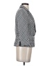 White House Black Market Houndstooth Gray Blazer Size 2 - photo 4