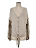 Botanique Tan Long Sleeve Blouse Size S - photo 1