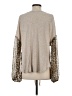 Botanique Tan Long Sleeve Blouse Size S - photo 2