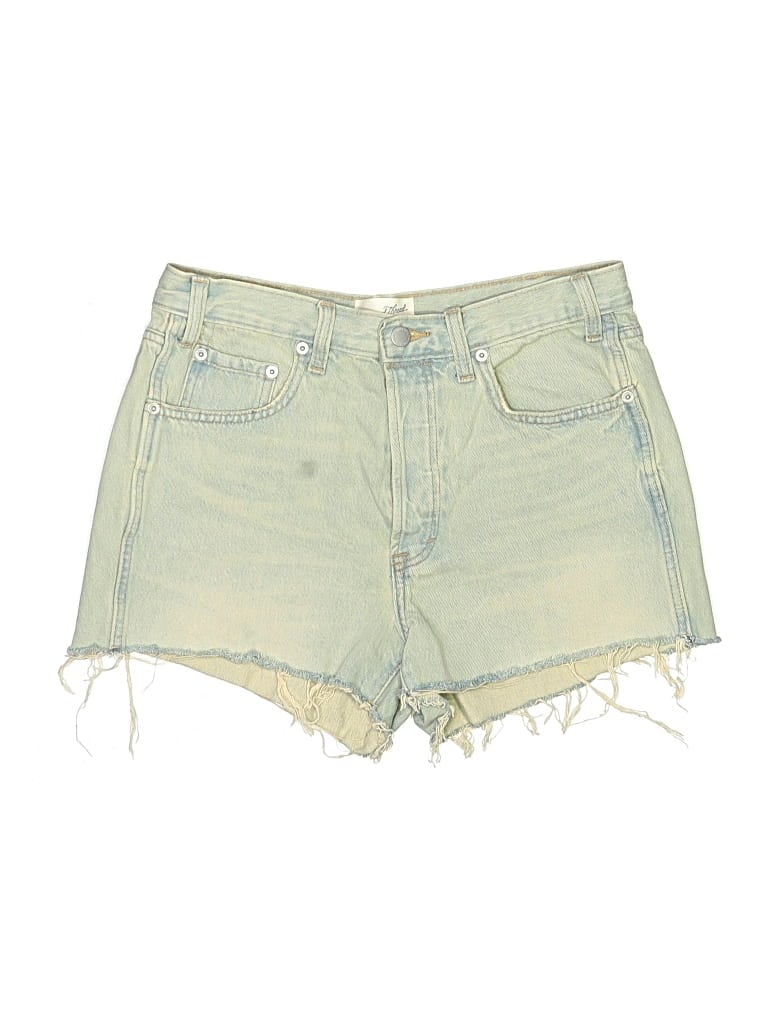 Pre-owned Universal Thread Denim Shorts In Green