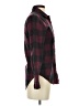 Vans Plaid Burgundy Long Sleeve Button-Down Shirt Size XS - photo 4