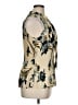 DKNY Gold Sleeveless Blouse Size XL - photo 4