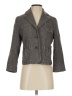 Banana Republic Tweed Gray Wool Blazer Size 4 - photo 1