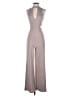Charlotte Russe Solid Gray Jumpsuit Size S - photo 1