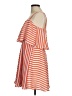 TCEC 100% Polyester Stripes Orange Casual Dress Size M - photo 5