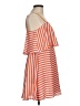 TCEC 100% Polyester Stripes Orange Casual Dress Size M - photo 4