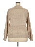 Unbranded 100% Acrylic Metallic Tan Pullover Sweater Size 2X - photo 2