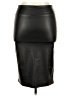 Simlu Black Faux Leather Skirt Size XL - photo 2