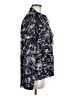 CAbi 100% Polyester Print Blue Long Sleeve Blouse Size M - photo 4
