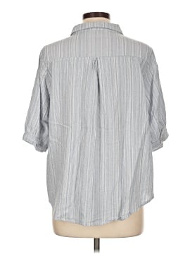 Chico's 3/4 Sleeve Button-Down Shirt (view 2)