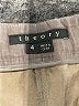Theory Solid Green Gray Khaki Shorts Size 4 - photo 3