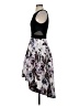 Xscape Floral Black Cocktail Dress Size 2 - photo 5