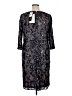 PAPELL Studio Black Blue Cocktail Dress Size 16W - photo 2
