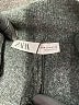 Zara Chevron-herringbone Gray Dress Pants Size M - photo 7
