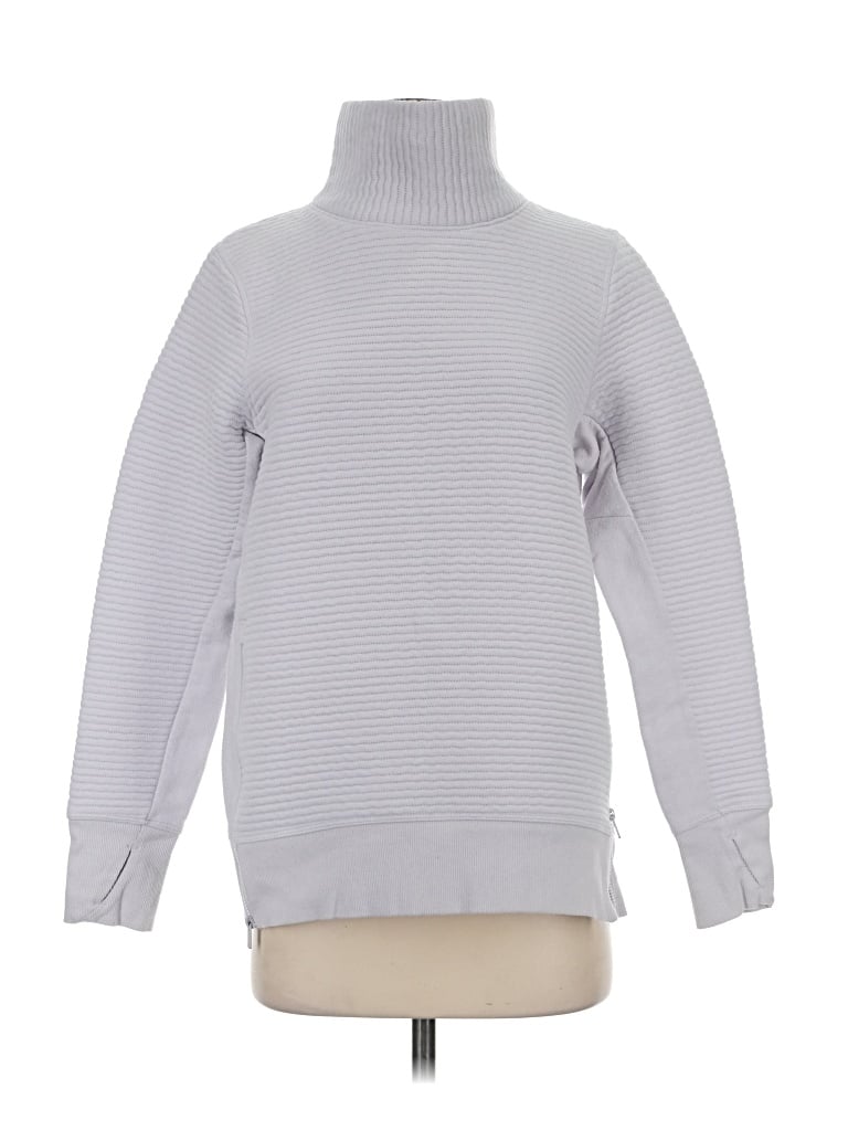 Pre-owned All In Motion Turtleneck Sweater In Gray