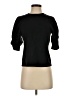 FRAME 100% Organic Cotton Black 3/4 Sleeve Top Size S - photo 1