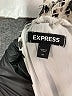 Express 100% Polyester Animal Print Silver Cocktail Dress Size M - photo 7