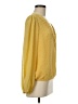 Shein Yellow Long Sleeve Blouse Size M - photo 4