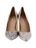 Marc Fisher Silver Heels Size 9 1/2 - photo 2