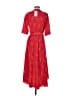 Joie 100% Polyester Red Casual Dress Size S - photo 2