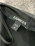 Express Solid Black Cocktail Dress Size S - photo 7