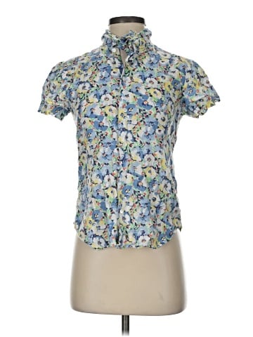 Polo by Ralph Lauren Short Sleeve Blouse (view 1)