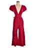 Majorelle Solid Red Jumpsuit Size S - photo 1