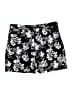 Gloria Vanderbilt Floral Black Shorts Size 12 - photo 1