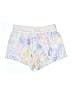 P.J. Salvage Print White Shorts Size S - photo 1