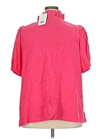 Crown & Ivy Short Sleeve Blouse (view 2)