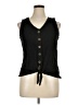 Sanctuary 100% Cotton Black Sleeveless Blouse Size XL - photo 1