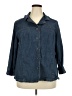 D&Co. Blue Denim Jacket Size 2X - photo 1