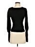 Express Black Long Sleeve Top Size S - photo 1