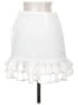 TOBI 100% Polyester White Casual Skirt Size S - photo 2