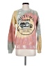 Gildan Tie-dye Yellow Pullover Sweater Size S - photo 1