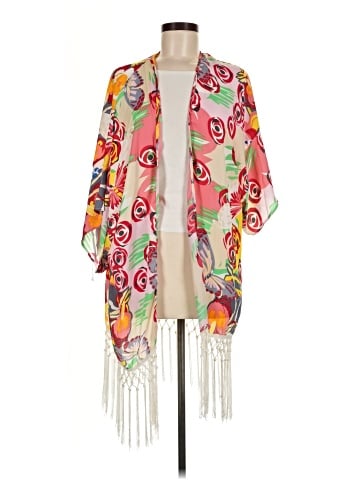 White Mark Kimono (view 1)