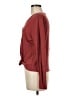 Lovemarks Burgundy Long Sleeve Top Size M - photo 5