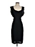 Unbranded Solid Black Cocktail Dress Size XS - photo 1
