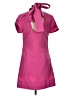 STAUD Solid Pink Casual Dress Size S - photo 2