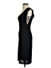 Unbranded Solid Black Cocktail Dress Size XS - photo 5