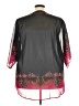 Unbranded Black Kimono Size 3XL - photo 2