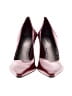 Michelle D. Burgundy Heels Size 6 1/2 - photo 2